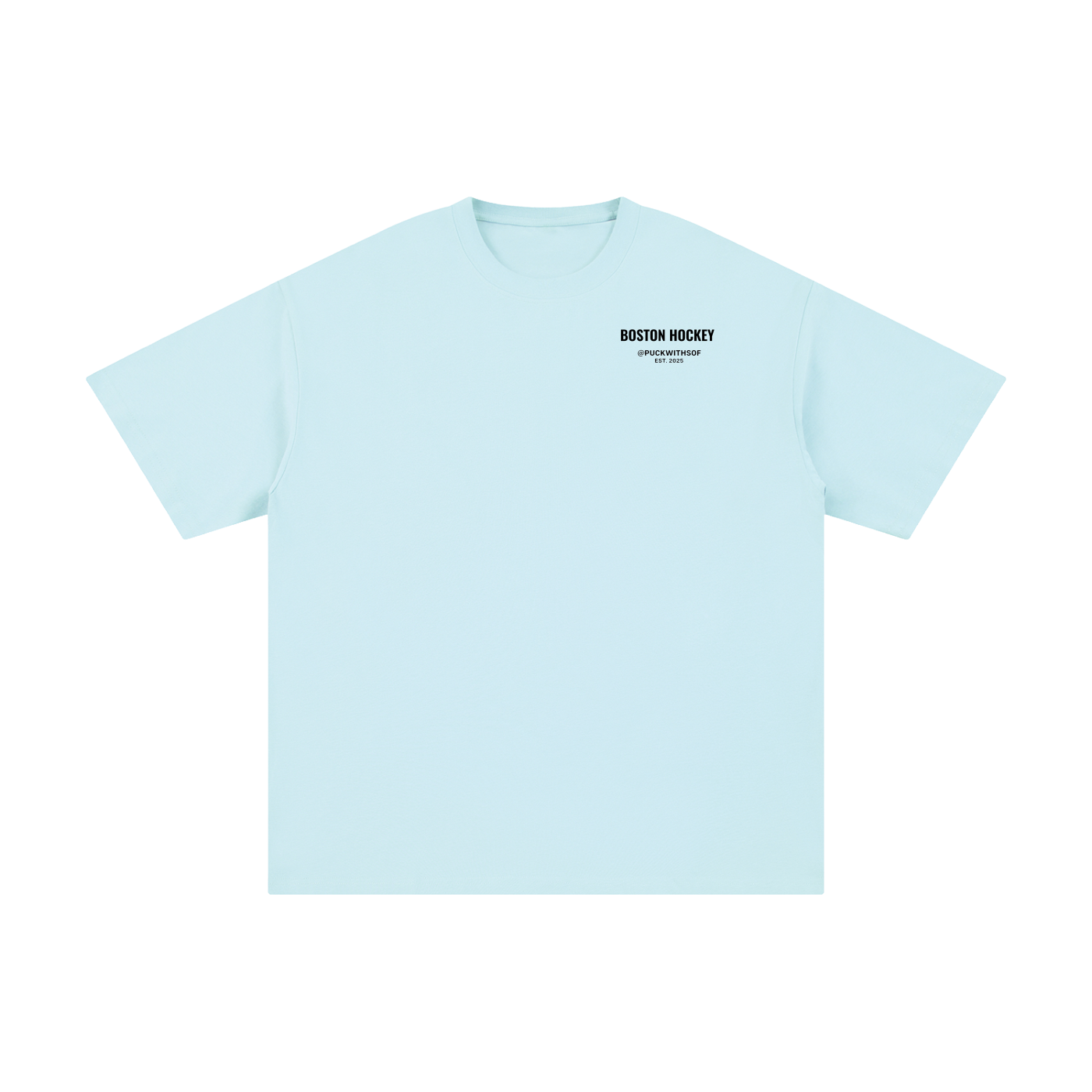 Unisex Boston Hockey Pure Cotton T-Shirt