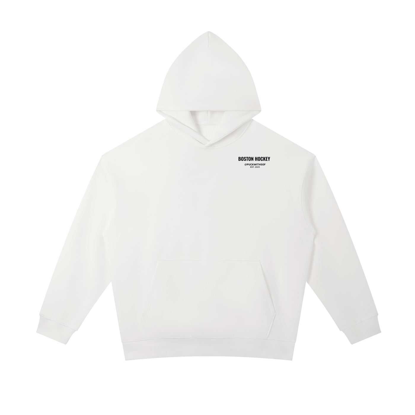 Essential Boston Hockey Heavyweight Hoodie