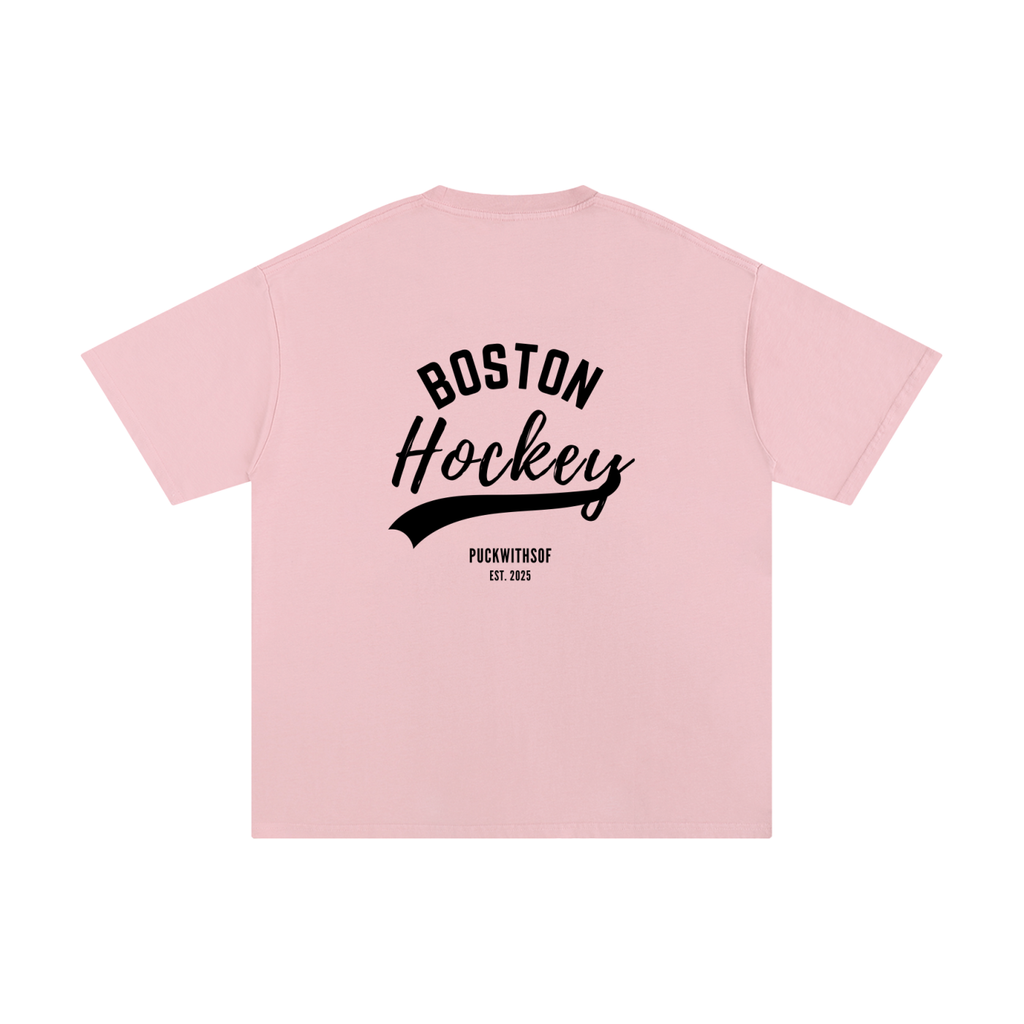 Unisex Boston Hockey Pure Cotton T-Shirt