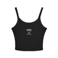 PWS Hockey Spaghetti Strap Tank — Women's Crop Top