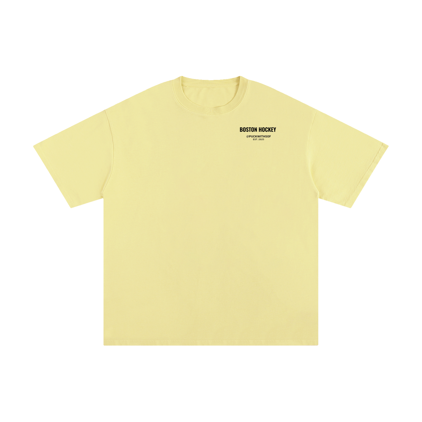Unisex Boston Hockey Pure Cotton T-Shirt