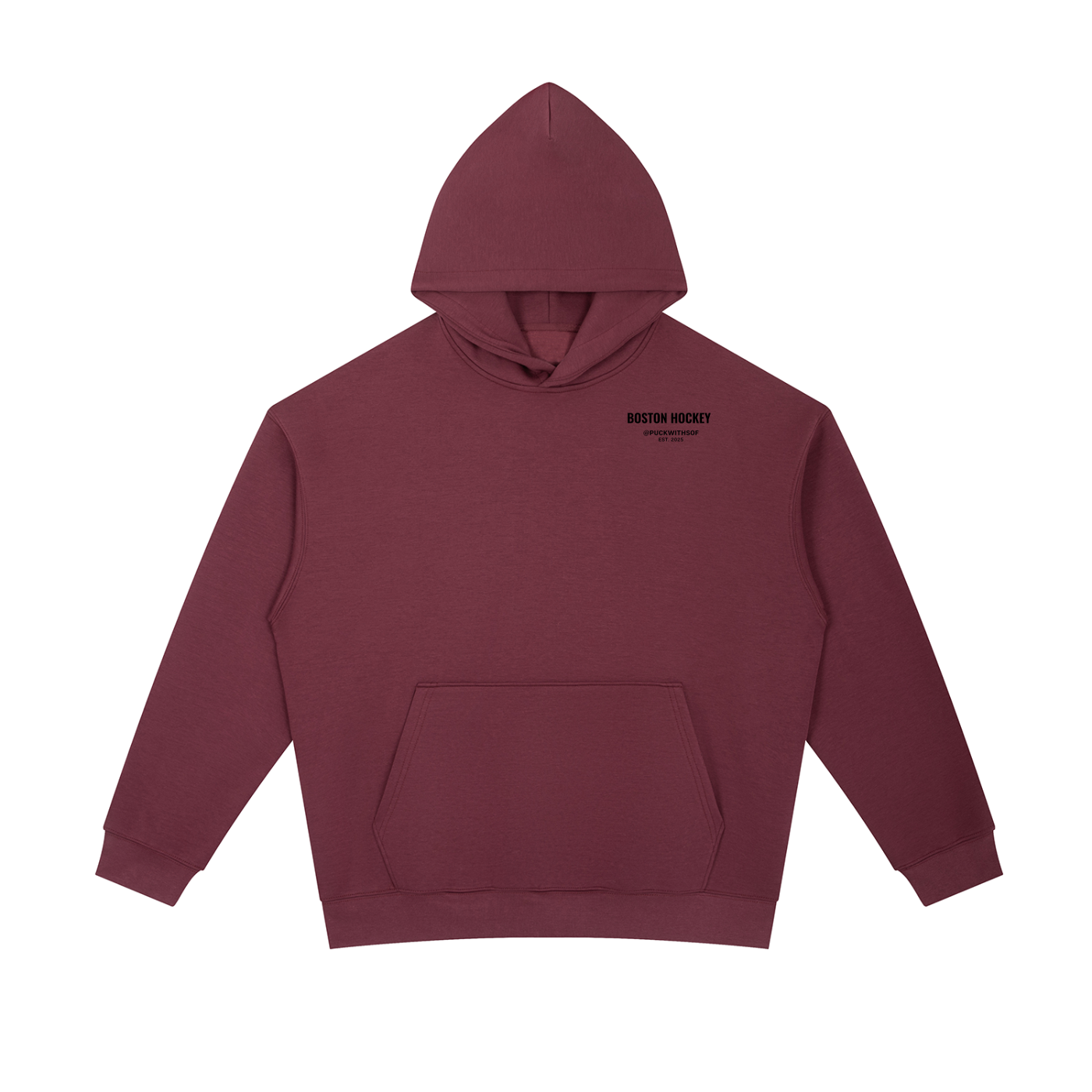 Essential Boston Hockey Heavyweight Hoodie