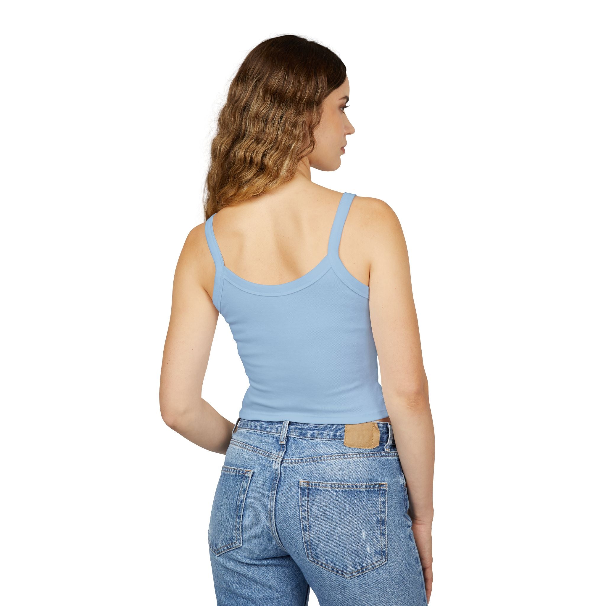 PWS Hockey Spaghetti Strap Tank — Women's Crop Top