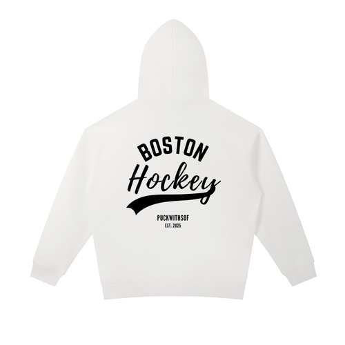 Essential Boston Hockey Heavyweight Hoodie