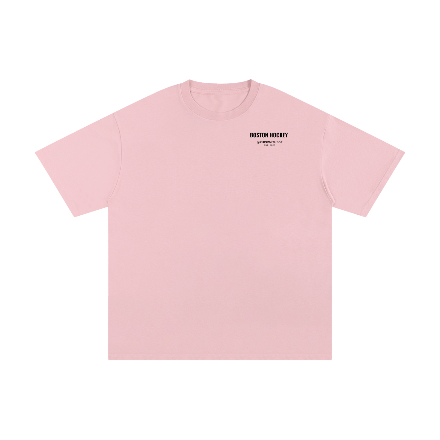 Unisex Boston Hockey Pure Cotton T-Shirt