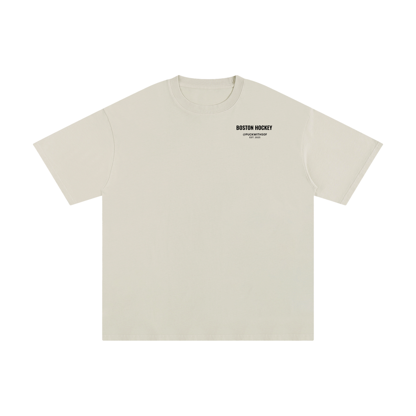 Unisex Boston Hockey Pure Cotton T-Shirt