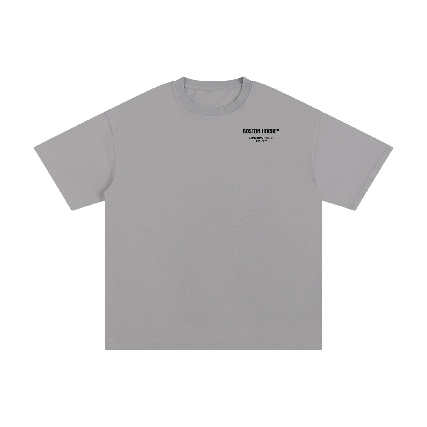 Unisex Boston Hockey Pure Cotton T-Shirt