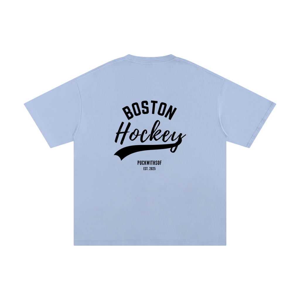 Unisex Boston Hockey Pure Cotton T-Shirt