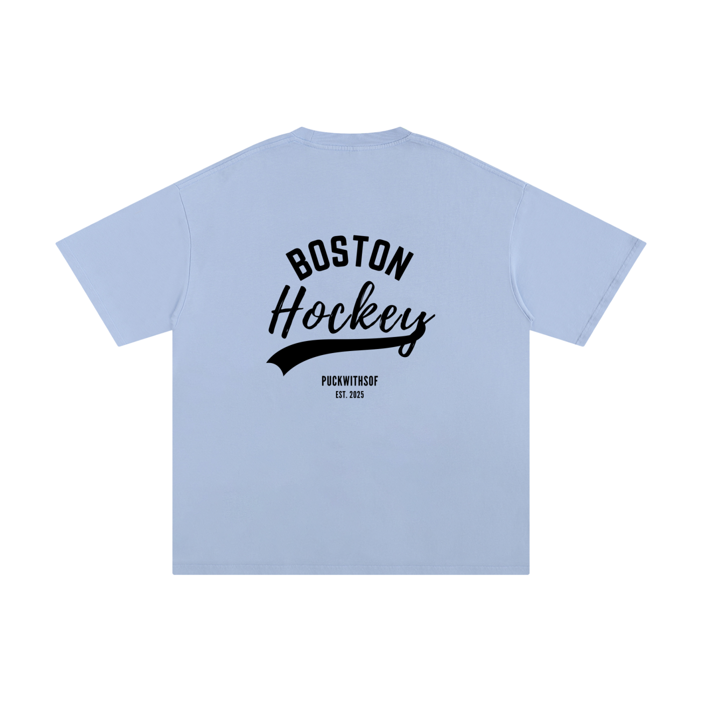 Unisex Boston Hockey Pure Cotton T-Shirt