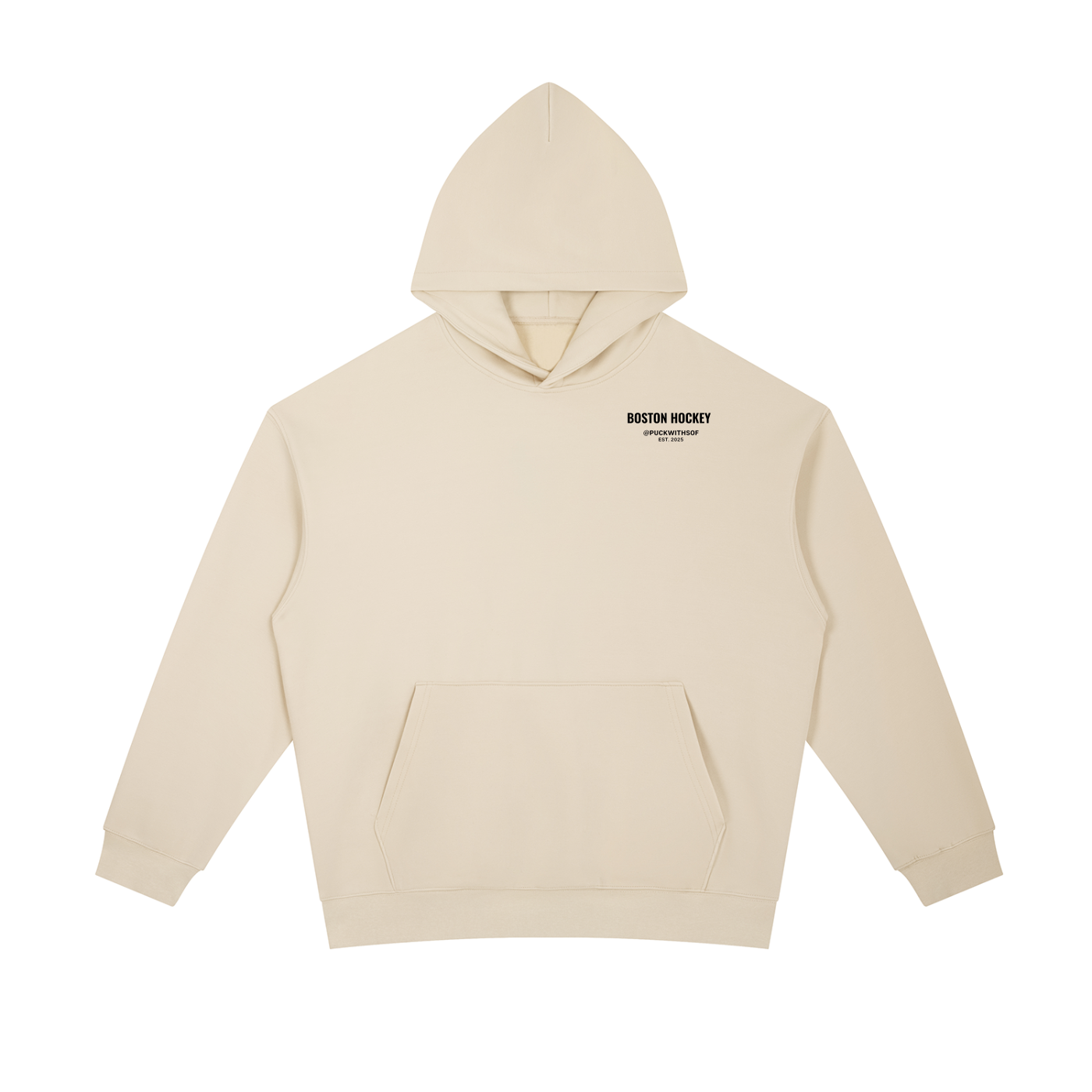 Essential Boston Hockey Heavyweight Hoodie