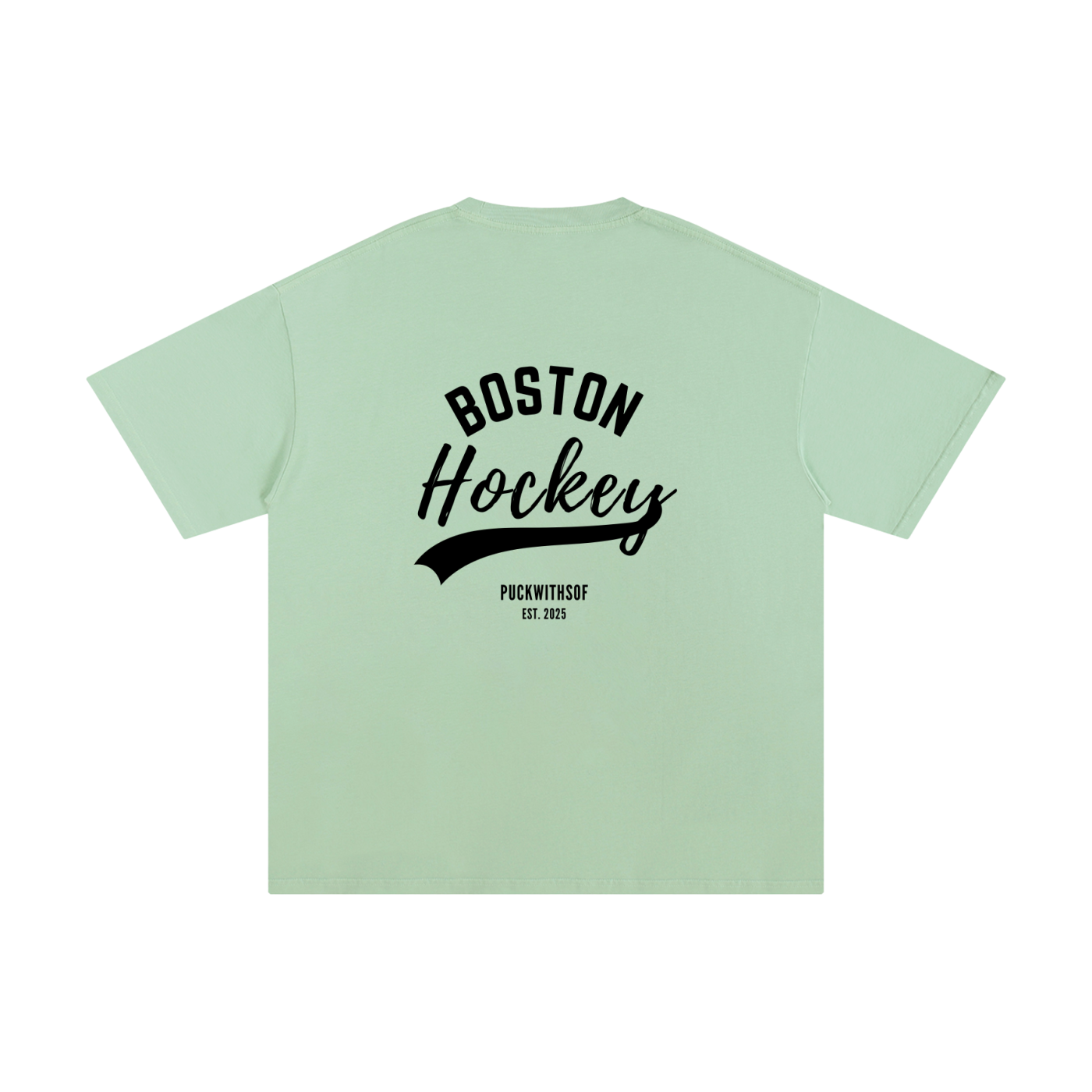 Unisex Boston Hockey Pure Cotton T-Shirt