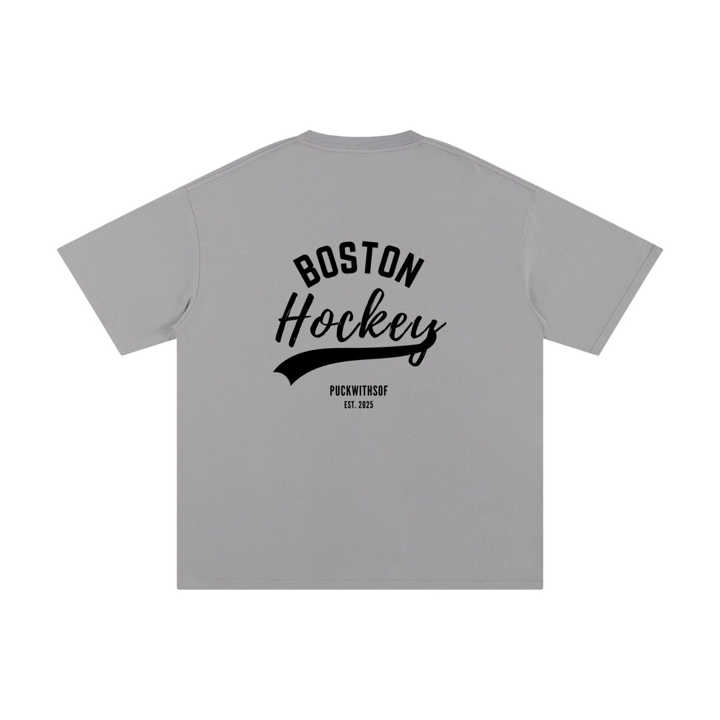 Unisex Boston Hockey Pure Cotton T-Shirt