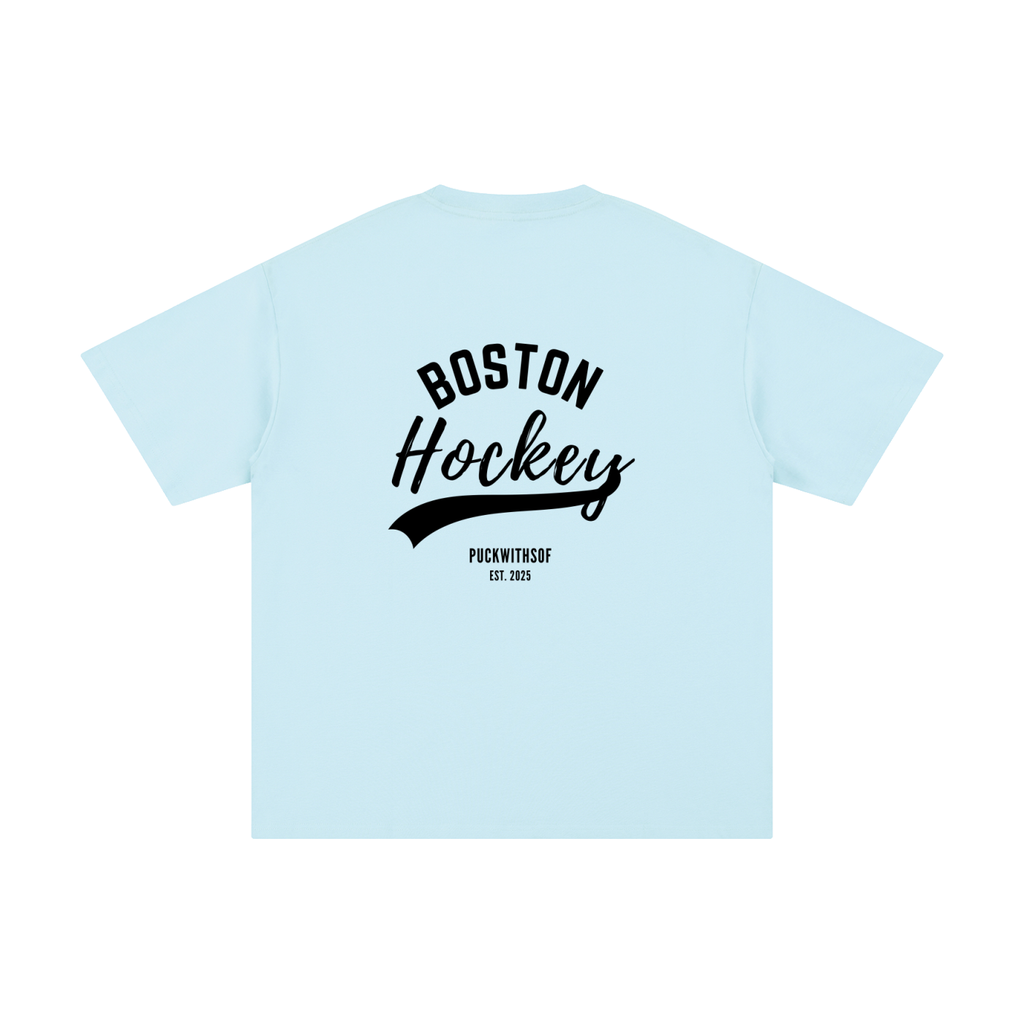 Unisex Boston Hockey Pure Cotton T-Shirt