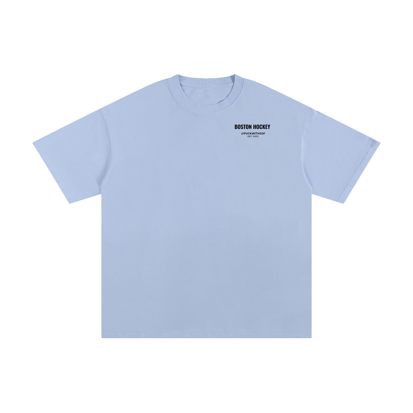 Unisex Boston Hockey Pure Cotton T-Shirt