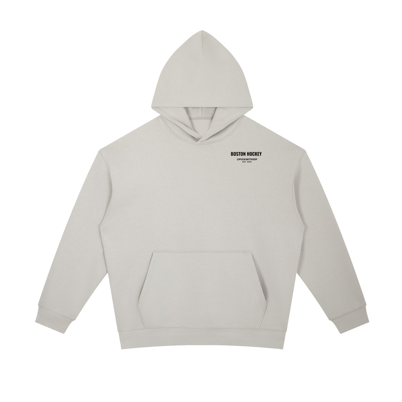Essential Boston Hockey Heavyweight Hoodie